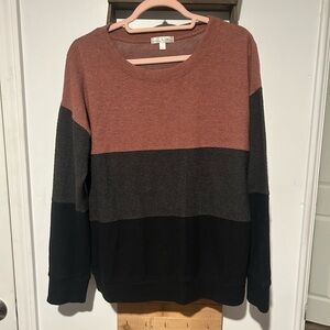 Nine Britton Pink and Brown Top